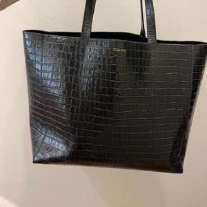 Anine Bing Large Croc Tote